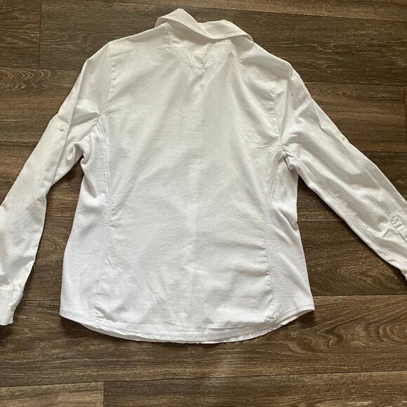 Converse One Star White long Sleeve Top- Perfect Oversized shirt - Picture 8 of 13